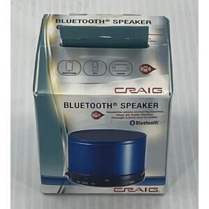 Craig Portable Speaker with Bluetooth Wireless Technology, Blue, CMA3568 {2}.